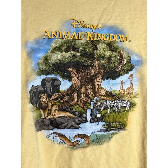 Vintage Y2K Disney Animal Kingdom Tree Of Life Movie Promo Tee - Picture 2 of 5